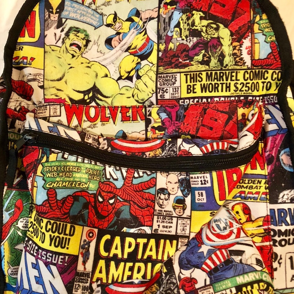 Marvel school bag